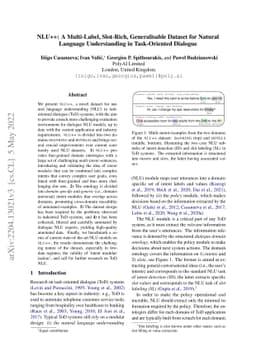 NLU++: A Multi-Label, Slot-Rich, Generalisable Dataset for Natural
  Language Understanding in Task-Oriented Dialogue