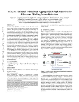 TTAGN: Temporal Transaction Aggregation Graph Network for Ethereum
  Phishing Scams Detection