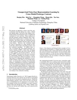 Unsupervised Voice-Face Representation Learning by Cross-Modal Prototype
  Contrast