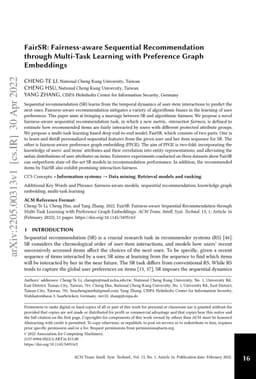 FairSR: Fairness-aware Sequential Recommendation through Multi-Task
  Learning with Preference Graph Embeddings