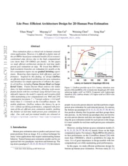 Lite Pose: Efficient Architecture Design for 2D Human Pose Estimation