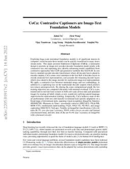 CoCa: Contrastive Captioners are Image-Text Foundation Models