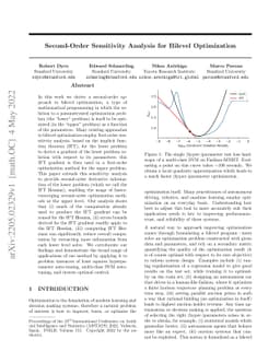Second-Order Sensitivity Analysis for Bilevel Optimization