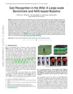Gait Recognition in the Wild: A Large-scale Benchmark and NAS-based
  Baseline