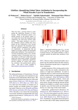GlobEnc: Quantifying Global Token Attribution by Incorporating the Whole
  Encoder Layer in Transformers