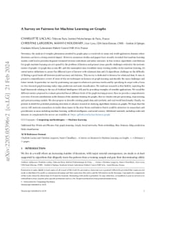 A Survey on Fairness for Machine Learning on Graphs
