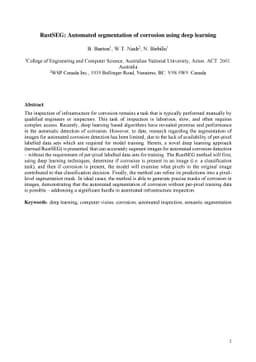 RustSEG -- Automated segmentation of corrosion using deep learning