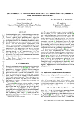 DeepFilterNet2: Towards Real-Time Speech Enhancement on Embedded Devices
  for Full-Band Audio