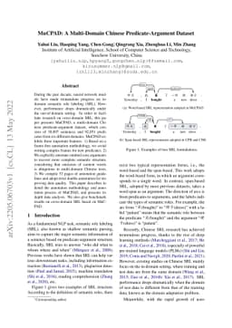 MuCPAD: A Multi-Domain Chinese Predicate-Argument Dataset