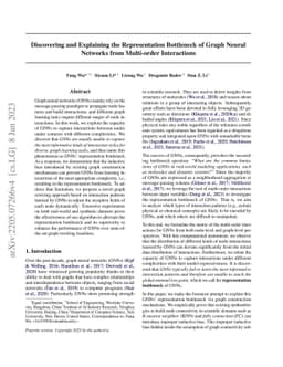 Discovering and Explaining the Representation Bottleneck of Graph Neural
  Networks from Multi-order Interactions