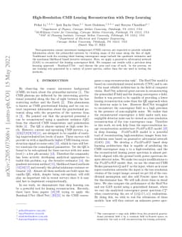 High-Resolution CMB Lensing Reconstruction with Deep Learning