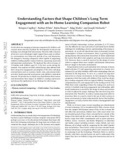 Understanding Factors that Shape Children's Long Term Engagement with an
  In-Home Learning Companion Robot