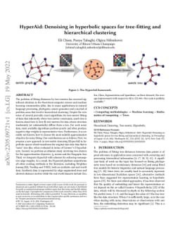 HyperAid: Denoising in hyperbolic spaces for tree-fitting and
  hierarchical clustering