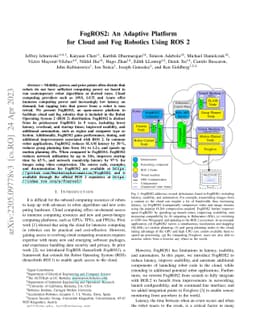 FogROS2: An Adaptive Platform for Cloud and Fog Robotics Using ROS 2