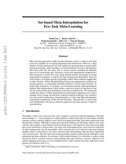 Set-based Meta-Interpolation for Few-Task Meta-Learning