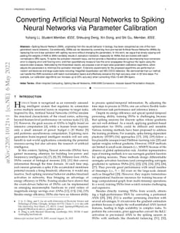 Converting Artificial Neural Networks to Spiking Neural Networks via
  Parameter Calibration