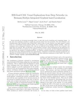 Visual Explanations from Deep Networks via Riemann-Stieltjes Integrated
  Gradient-based Localization
