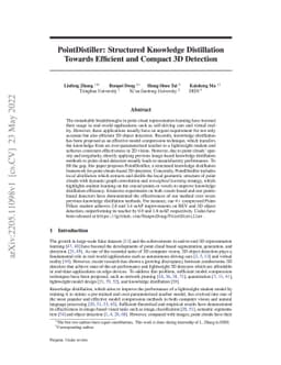 PointDistiller: Structured Knowledge Distillation Towards Efficient and
  Compact 3D Detection