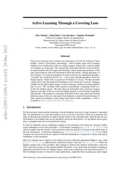 Active Learning Through a Covering Lens