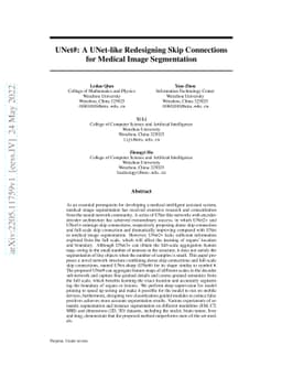 UNet#: A UNet-like Redesigning Skip Connections for Medical Image
  Segmentation