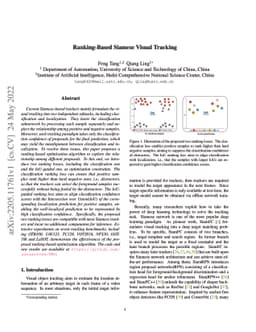 Ranking-Based Siamese Visual Tracking