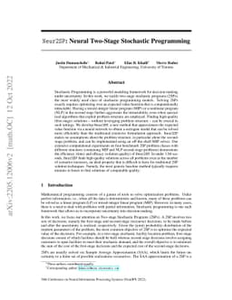 Neur2SP: Neural Two-Stage Stochastic Programming