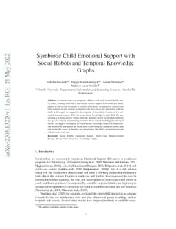 Symbiotic Child Emotional Support with Social Robots and Temporal
  Knowledge Graphs