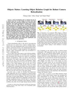 Objects Matter: Learning Object Relation Graph for Robust Camera
  Relocalization