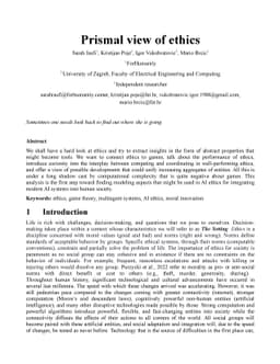 Prismal view of ethics