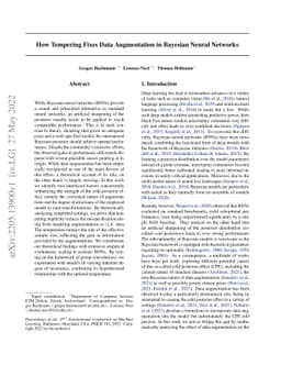 How Tempering Fixes Data Augmentation in Bayesian Neural Networks