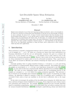 List-Decodable Sparse Mean Estimation