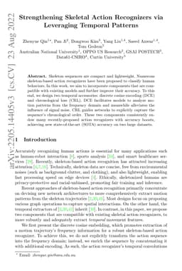 Strengthening Skeletal Action Recognizers via Leveraging Temporal
  Patterns