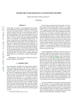 Graph Structure Based Data Augmentation Method