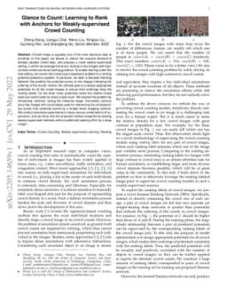 Glance to Count: Learning to Rank with Anchors for Weakly-supervised
  Crowd Counting