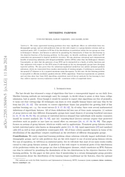 Metrizing Fairness