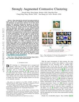 Strongly Augmented Contrastive Clustering