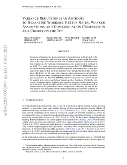 Variance Reduction is an Antidote to Byzantines: Better Rates, Weaker
  Assumptions and Communication Compression as a Cherry on the Top
