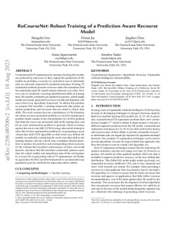 RoCourseNet: Distributionally Robust Training of a Prediction Aware
  Recourse Model