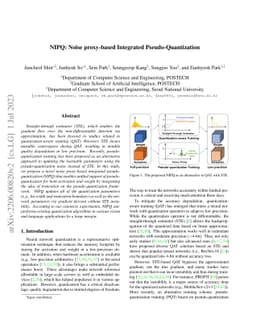 NIPQ: Noise proxy-based Integrated Pseudo-Quantization