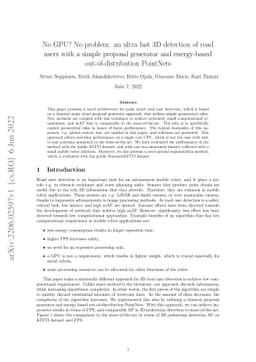 No GPU? No problem: an ultra fast 3D detection of road users with a
  simple proposal generator and energy-based out-of-distribution PointNets