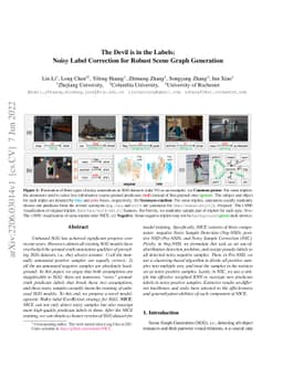 The Devil is in the Labels: Noisy Label Correction for Robust Scene
  Graph Generation