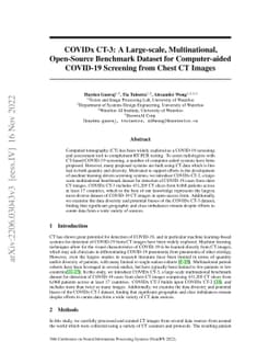 COVIDx CT-3: A Large-scale, Multinational, Open-Source Benchmark Dataset
  for Computer-aided COVID-19 Screening from Chest CT Images