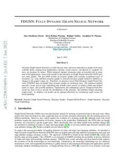 FDGNN: Fully Dynamic Graph Neural Network