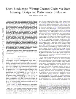 Short Blocklength Wiretap Channel Codes via Deep Learning: Design and
  Performance Evaluation