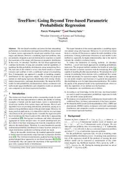 TreeFlow: Going beyond Tree-based Gaussian Probabilistic Regression