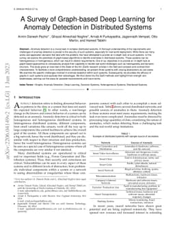 A Survey of Graph-based Deep Learning for Anomaly Detection in
  Distributed Systems