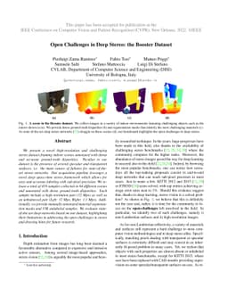 Open Challenges in Deep Stereo: the Booster Dataset