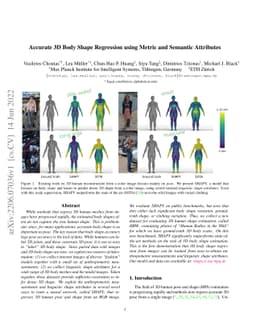 Accurate 3D Body Shape Regression using Metric and Semantic Attributes