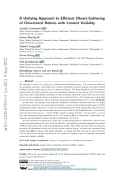 A Unifying Approach to Efficient (Near)-Gathering of Disoriented Robots
  with Limited Visibility