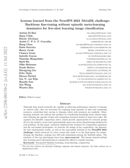 Lessons learned from the NeurIPS 2021 MetaDL challenge: Backbone
  fine-tuning without episodic meta-learning dominates for few-shot learning
  image classification